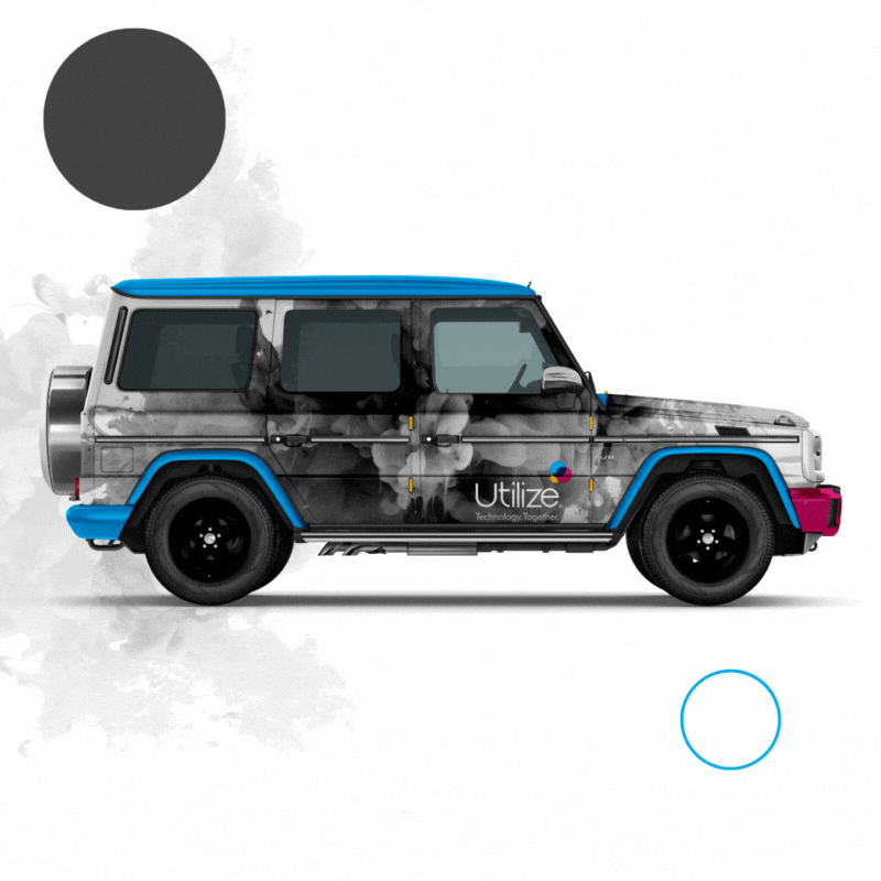 Utilize PLC Cybersecurity Branded G Wagon Right GIF